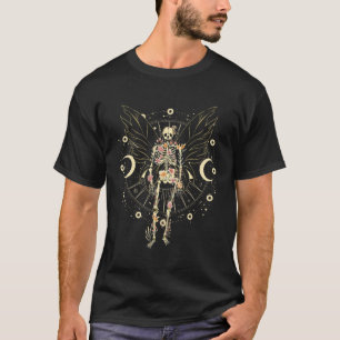Fairy Grunge Fairycore Aesthetic Butterfly Skeleto T-Shirt