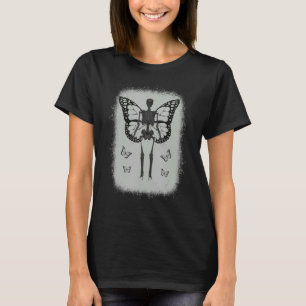 Fairy Grunge Fairycore Aesthetic Skeleton Butterfl T-Shirt