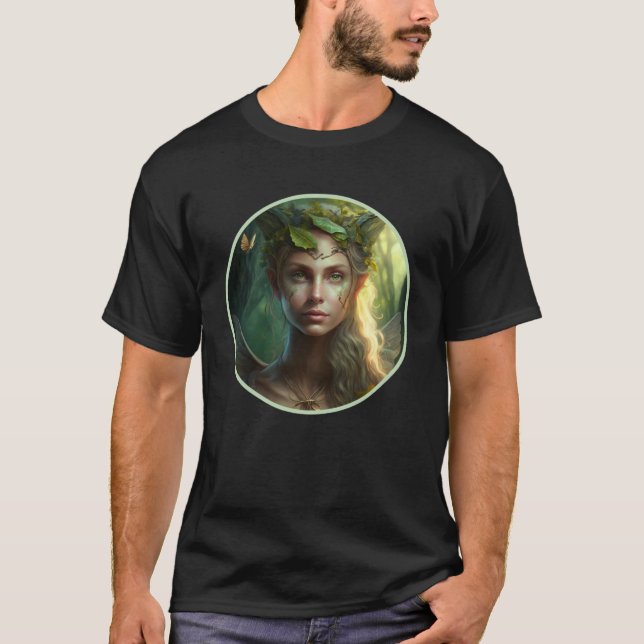 Fairy Grunge Fairycore Fantasy Fairy Decor Pretty  T-Shirt (Front)