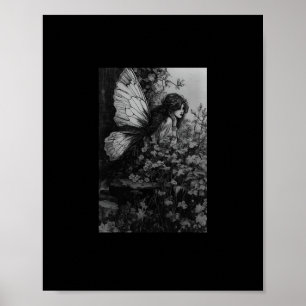 Fairy Grunge Goblincore Cottagecore Fairycore Whim Poster