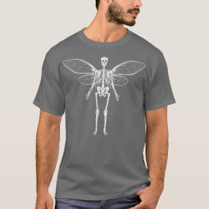 Fairy Grunge Skeleton Fairycore Aesthetic Gothic C T-Shirt