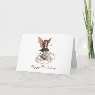 Fairy Happy Birthday Greeting Card