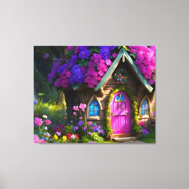 Fairy House Canvas Print (Front)