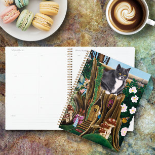 Fairy House Garden Cat Planner