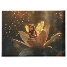 Fairy in a Flower, Spring Rain