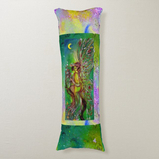 FAIRY IN GREEN BODY CUSHION (Front Vertical)