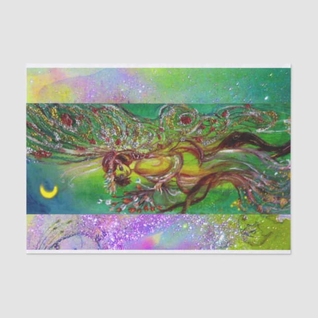 FAIRY IN GREEN TISSUE PAPER (Front)