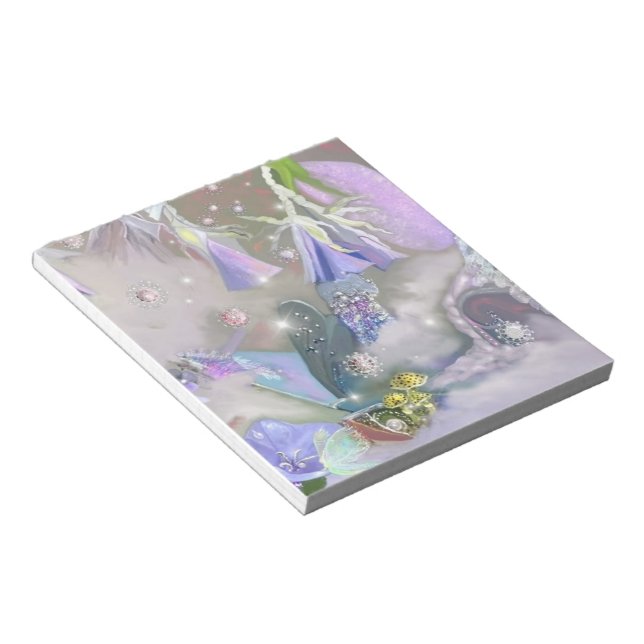 Fairy in Her Own World Notepad (Angled)