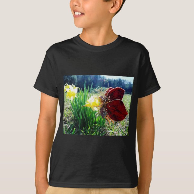 Fairy in the Daffodils T-Shirt (Front)