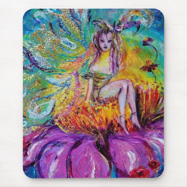 FAIRY IN THE NIGHT -detail Mouse Mat (Front)