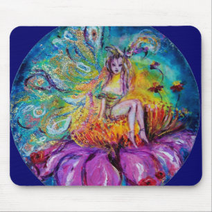 FAIRY IN THE NIGHT Fantasy Mouse Mat