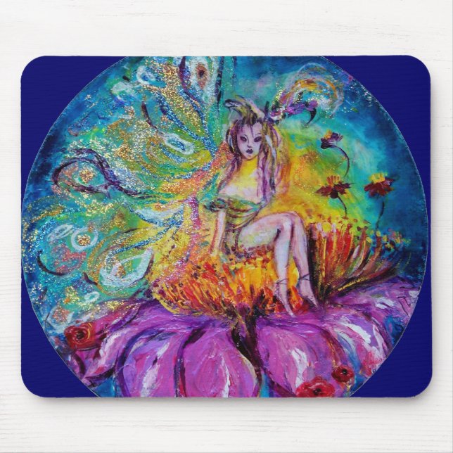 FAIRY IN THE NIGHT Fantasy Mouse Mat (Front)