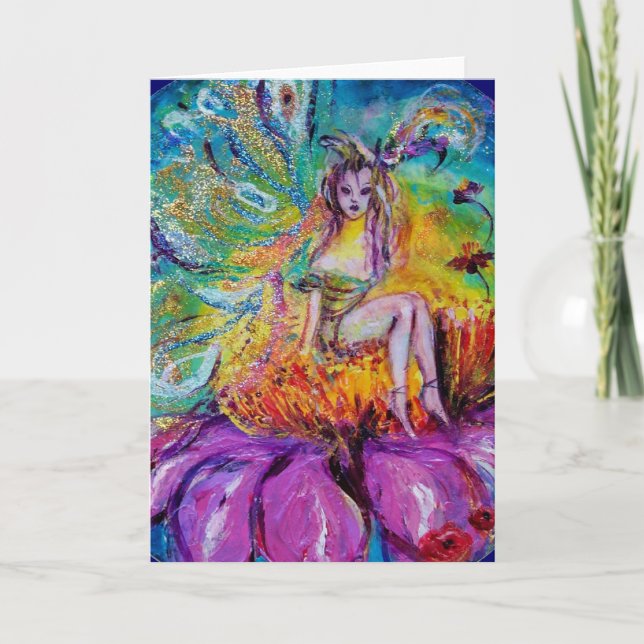 FAIRY IN THE NIGHT HOLIDAY CARD (Front)