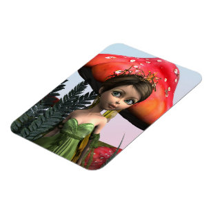 Fairy in Woodland Magnet