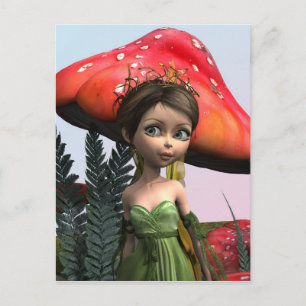 Fairy in Woodland Postcard