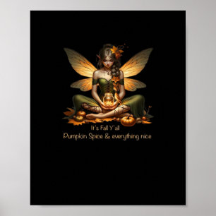 Fairy It’s Fall Y’all Poster