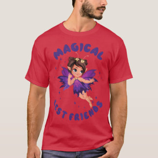 Fairy KidsBoys Girls Women Fairy Kids Best Friends T-Shirt