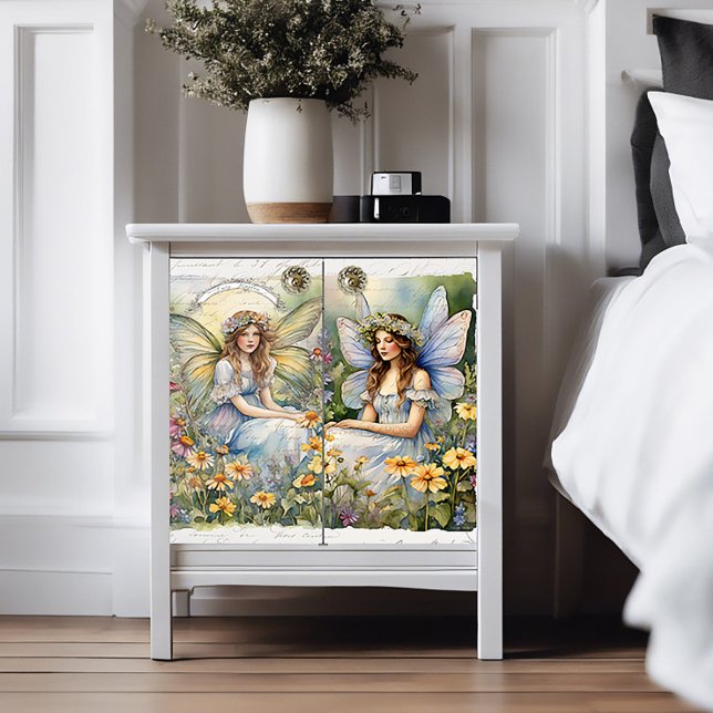 Fairy Kingdom Floral Summer Wildflower Decoupage Tissue Paper (Creator Uploaded)