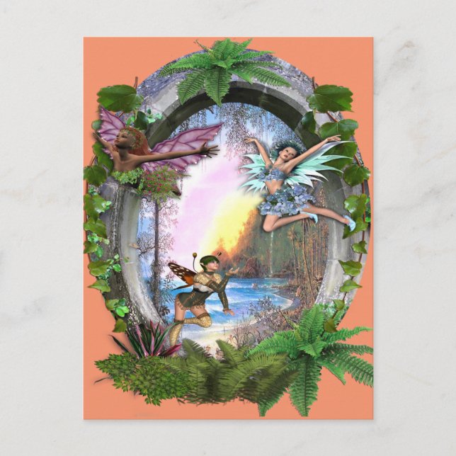 Fairy Kingdom Postcard (Front)
