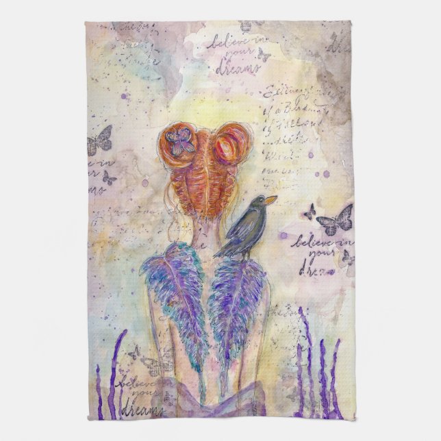 Fairy Kitchen Towels (Vertical)