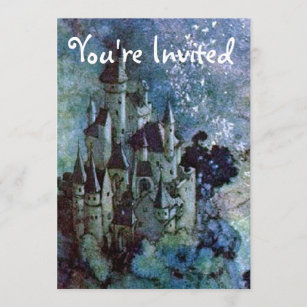 Fairy Land Castle Invitation
