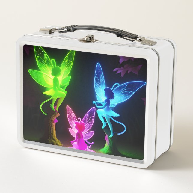 Fairy land metal lunch box (Front)