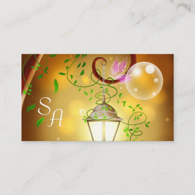 Fairy Lantern Business Card (Front)