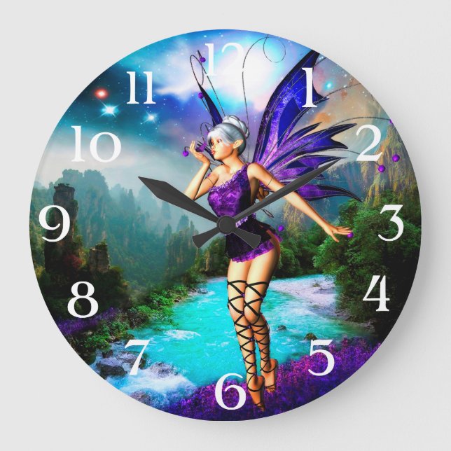 Fairy Large Clock (Front)