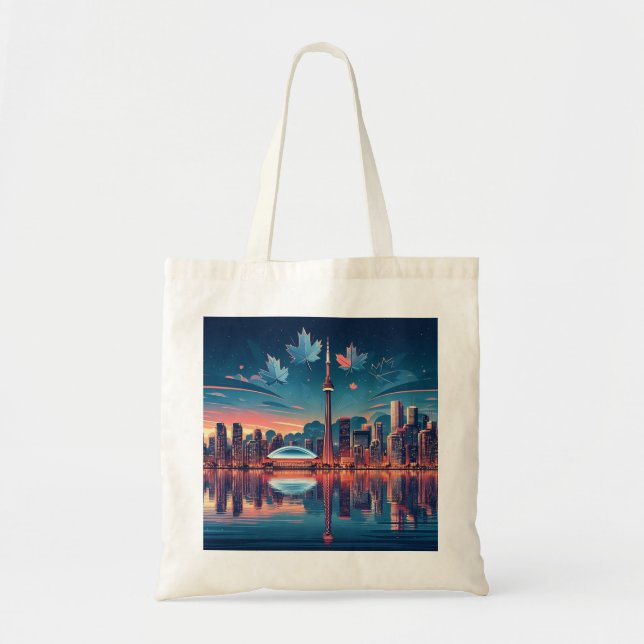 Fairy Light Distillery District Tote Bag (Front)