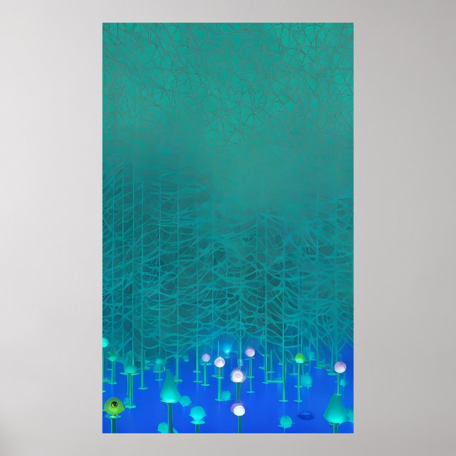 Fairy Light in Woodlands Bright Poster (Front)