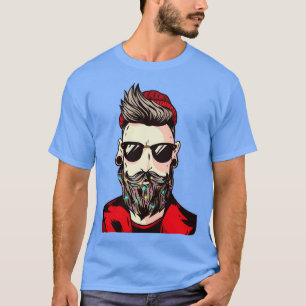 Fairy Lights Beard for Beard Growth Lover 2 T-Shirt