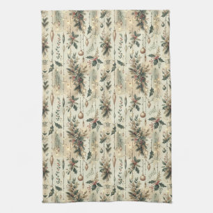 Fairy Lights, Forest Bright Tea Towel