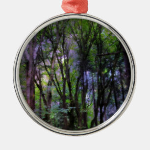 Fairy Lights Surreal Forest Metal Tree Decoration