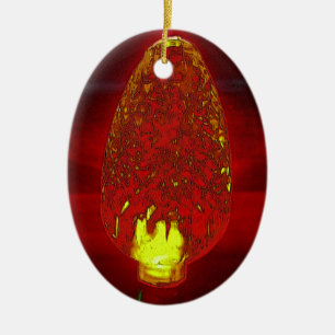 Fairy lite ceramic tree decoration