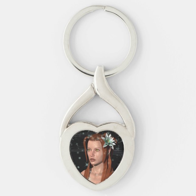 Fairy Mermaid Key Ring (Front)