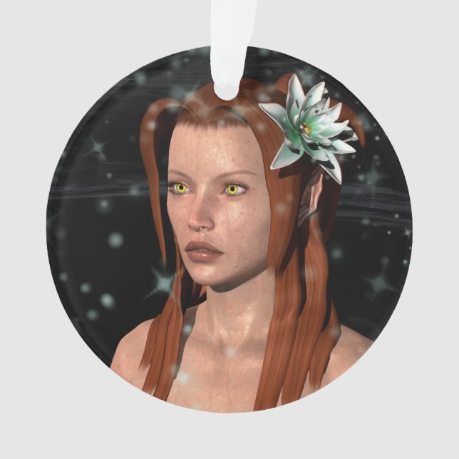 Fairy Mermaid Ornament (Front)