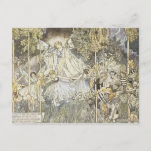 Fairy Midsummer Night's Dream 1907 Postcard