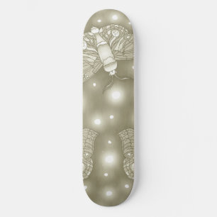 Fairy Moths Skateboard
