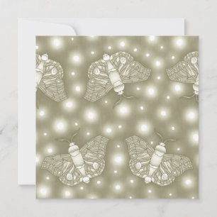 Fairy Moths Thank You Card