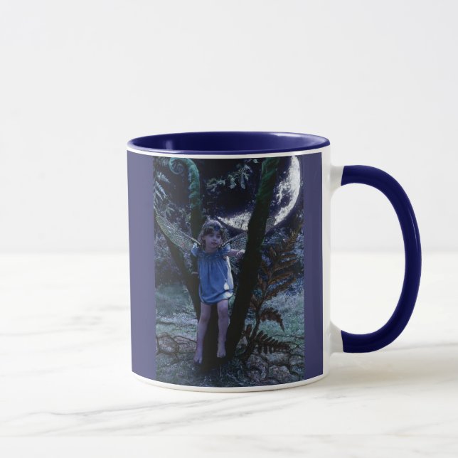 Fairy Mug with an Irish Rhyme (Right)