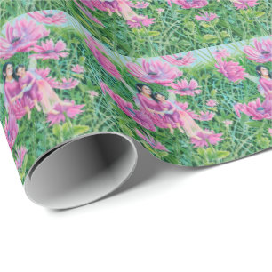 Fairy Mum and Child Wrapping Paper
