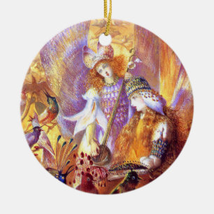 Fairy Music Ceramic Tree Decoration