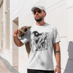 Fairy Music Dark Art Nouveau T-Shirt