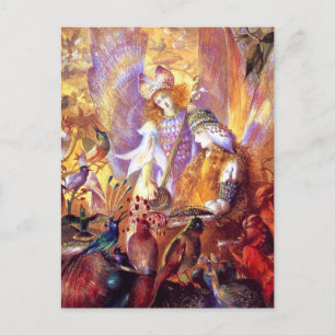 Fairy Music Holiday Postcard