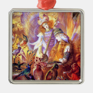 Fairy Music Metal Tree Decoration