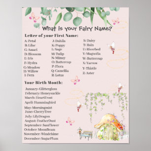 Fairy Name Sign