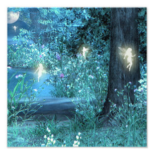 Fairy night print