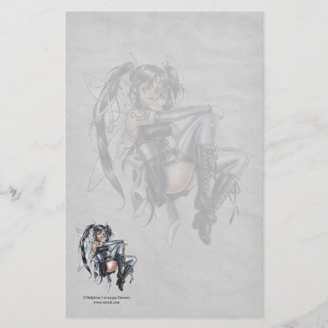 Fairy Of Darkness Stationery (Front)