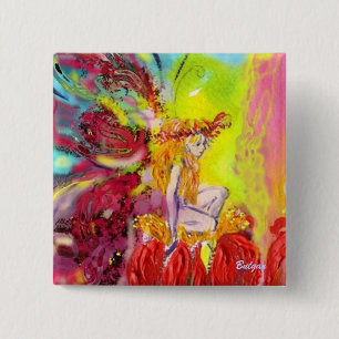 FAIRY OF DAWN 15 CM SQUARE BADGE