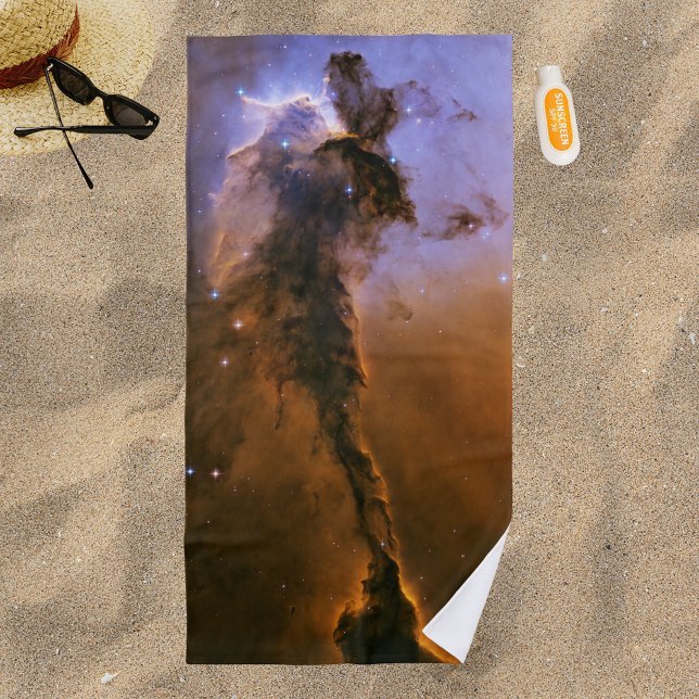 Fairy of Eagle Nebula NASA Abstract Beach Towel (Fairy of Eagle Nebula NASA Abstract Beach Towel)